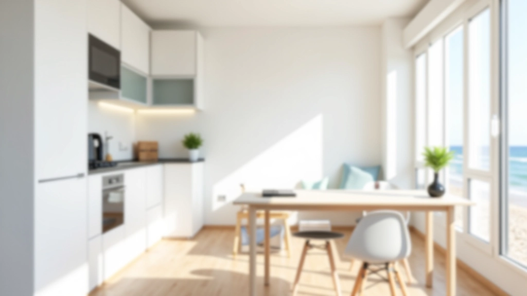 Apartamento ejecutivo con zona de trabajo